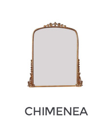 Espejo para chimenea