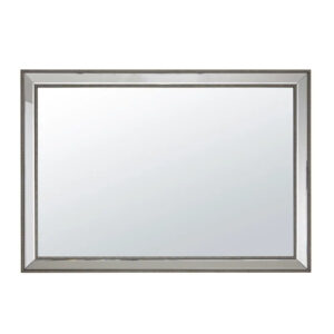 Espejo con marco de perlas 70 x 100 cm