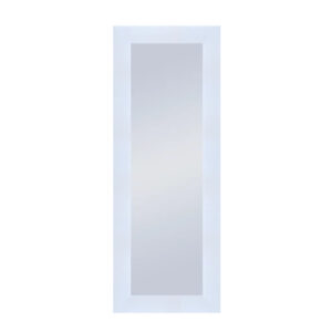 Espejo enmarcado rectangular Toscana blanco 160 x 60 cm
