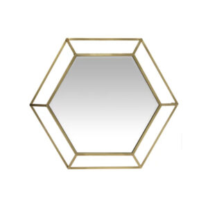 Espejo hexagonal Double Hexagon 81 x 81 cm