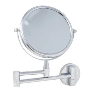Espejo de aumento 7X gris /plata